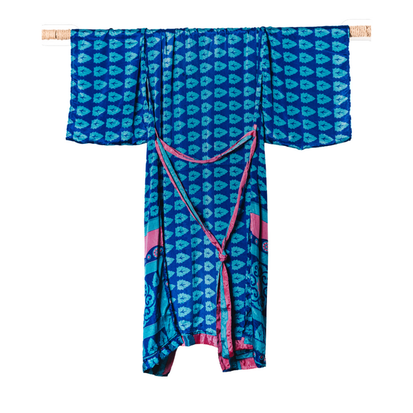Boho Vintage Blue Kimonos | Kimono Collection