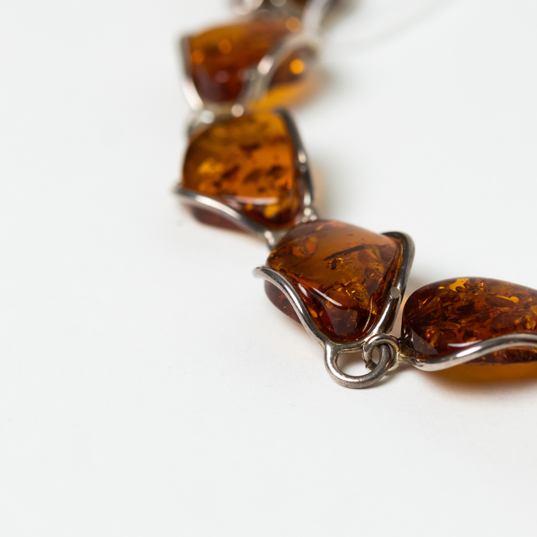 Cognac Bracelet | Amber Collection | Genuine Baltic Amber