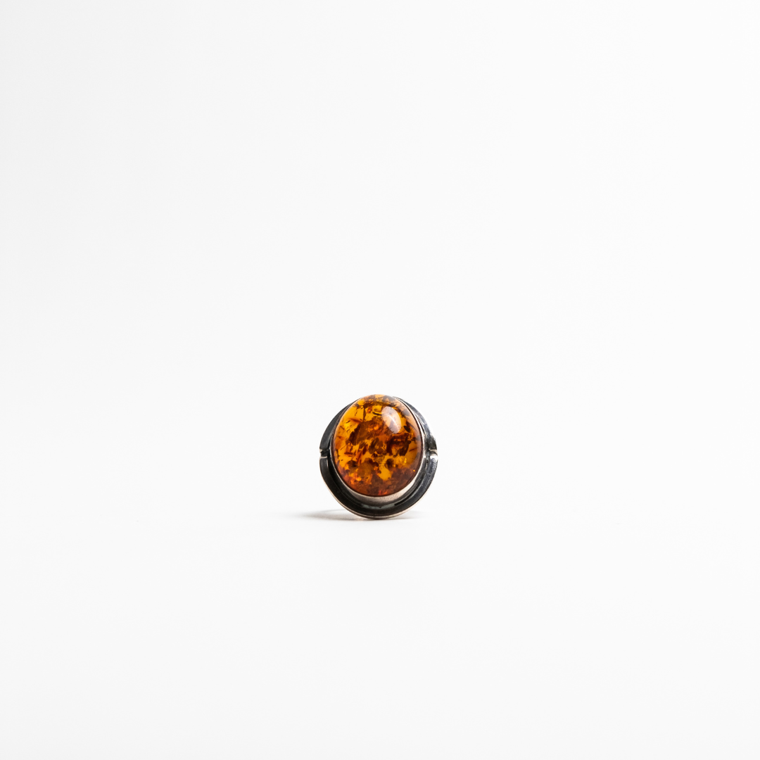Cognac Ring | Amber Collection | Genuine Baltic Amber