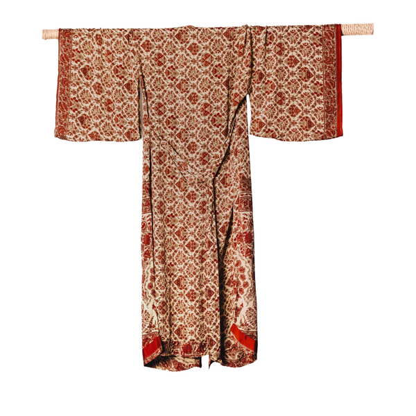 Boho Vintage Red Kimonos | Kimono Collection