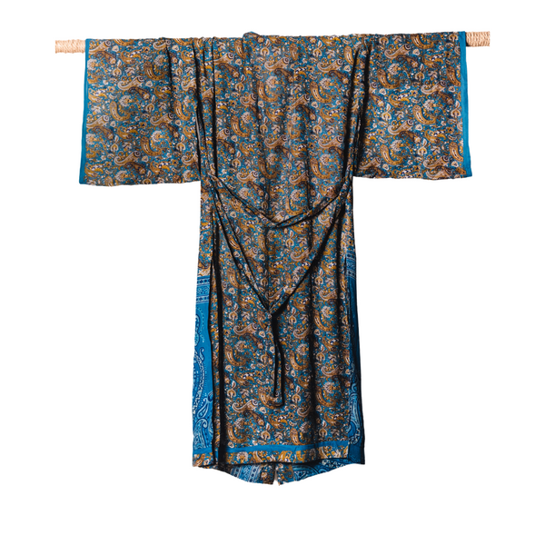 Boho Vintage Blue Kimonos | Kimono Collection