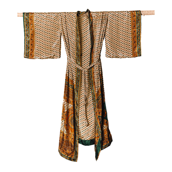 Boho Vintage Yellow Kimonos | Kimono Collection