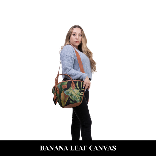 Sopo Canvas Tote Bag | Bags & Crossbody | Genuine Leather | 3 Styles