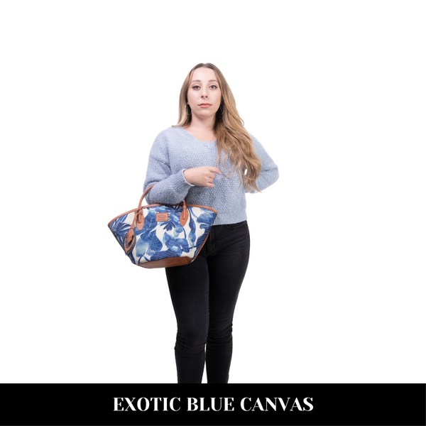 Sopo Canvas Tote Bag | Bags & Crossbody | Genuine Leather | 3 Styles