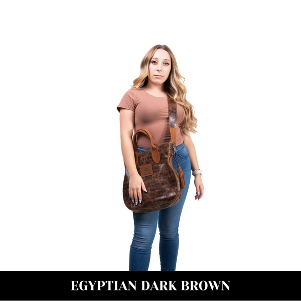 Tamu Bucket Bag in Light Brown Suede | Bags & Crossbody | Genuine Leather | 1 Style