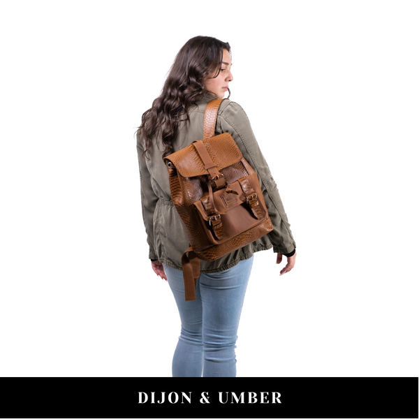 Medium Bacho Backpack | Bags & Crossbody | Genuine Leather | 2 Styles