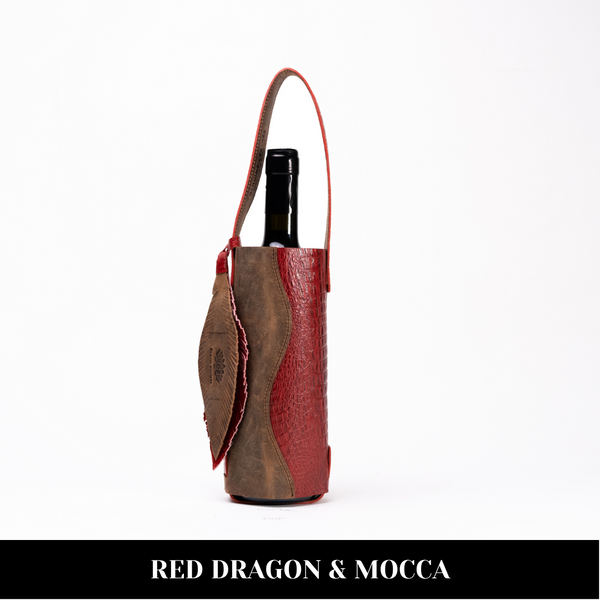 Rosé Wine Holder | Travel Accessories | Genuine Leather | 5 Styles