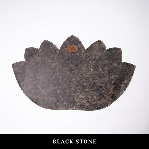 Lotus Leaf Desk Pad | Electronic Accessory | Genuine Leather | 7 Styles