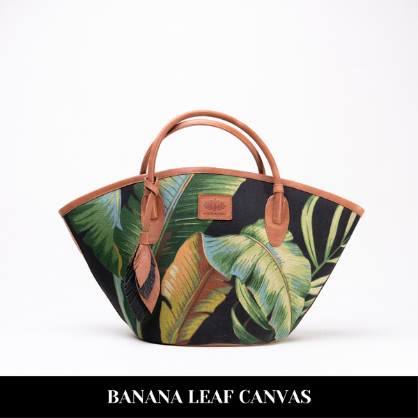 Sopo Canvas Tote Bag | Bags & Crossbody | Genuine Leather | 3 Styles