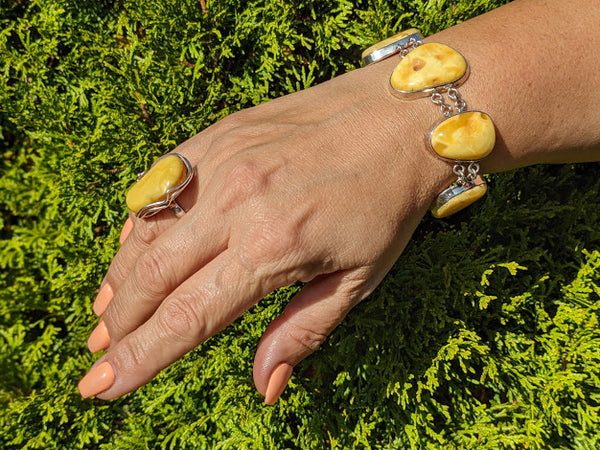 Butterscotch Bracelet | Amber Collection | Genuine Baltic Amber