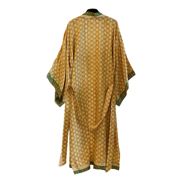 Boho Vintage Kimono - Citrine
