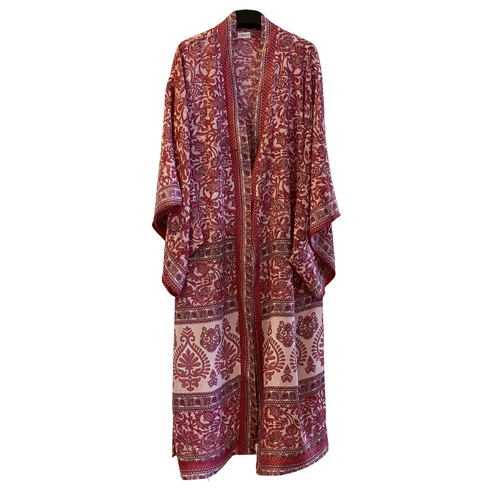 Boho Vintage Kimono - Topaz
